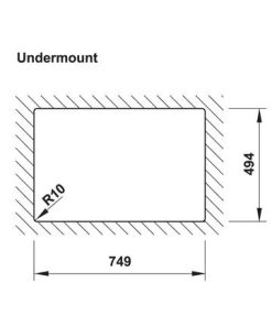 CHẬU ĐÁ HAFELE HS20-GKD1S60 570.30.536 - 18 CHẬU ĐÁ HAFELE HS20-GKD1S60 570.30.536 - 17