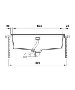 Chậu rửa chén Hafele HS20-GEN1S80 570.30.500 - 12 Chậu rửa chén Hafele HS20-GEN1S80 570.30.500 - 11