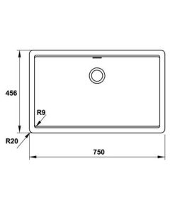 Chậu rửa chén Hafele HS20-GEN1S80 570.30.500 - 14 Chậu rửa chén Hafele HS20-GEN1S80 570.30.500 - 13