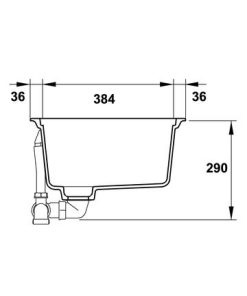 Chậu rửa chén Hafele HS20-GEN1S80 570.30.500 - 16 Chậu rửa chén Hafele HS20-GEN1S80 570.30.500 - 15