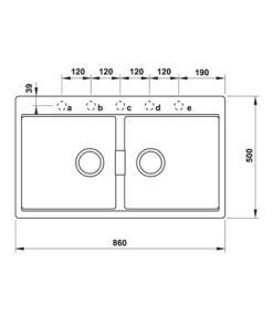 CHẬU ĐÁ HAFELE HS20-GKN2S90 570.33.990 - 8 CHẬU ĐÁ HAFELE HS20-GKN2S90 570.33.990 - 7