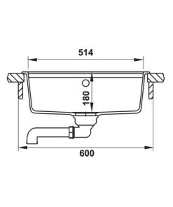 Chậu đá Häfele HS20-GEN1S60 570.34.370 - 13
