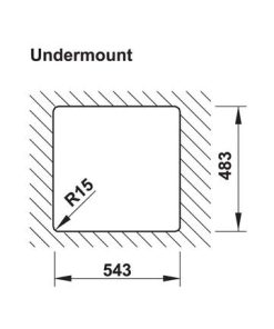 Chậu đá Häfele HS20-GEN1S60 570.34.370 - 17