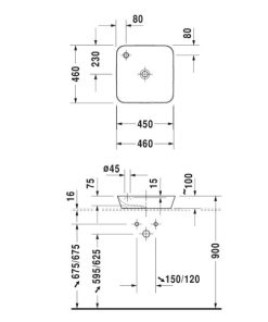 Lavabo Cape Cod 460 588.45.241 - 10 Lavabo Cape Cod 460 588.45.241 - 9