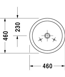 LAVABO ĐẶT BÀN STARCK 1 46CM 588.45.080 - 13