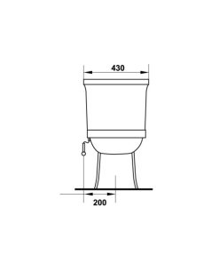 Bồn cầu một khối VICTORIA 588.79.403 - 16 Bồn cầu một khối VICTORIA 588.79.403 - 15