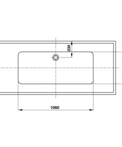 Bồn Tắm Âm Hafele Active 1700 588.55.681 - 18 Bồn Tắm Âm Hafele Active 1700 588.55.681 - 17