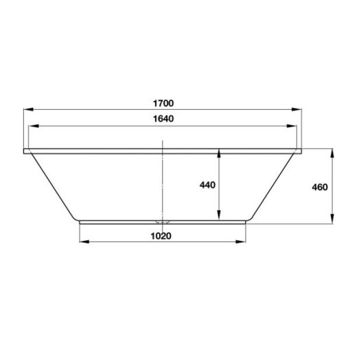 Bồn Tắm Âm Hafele Active 1700 588.55.680 - 5