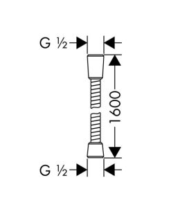 Dây Sen Kim Loại Hafele Sensoflex 160 Cm 589.29.902 - 10 Dây Sen Kim Loại Hafele Sensoflex 160 Cm 589.29.902 - 9