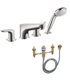 Bộ Trộn Bồn Tắm 4-Lỗ Hafele Focus 589.54.707 - 11