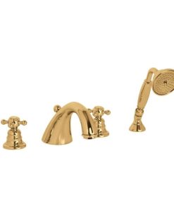 Bộ Trộn Bồn Tắm 4 Lỗ Hafele Victoria Gold 589.10.179 - 9