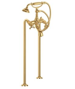 Bộ Trộn Bồn Tắm Đặt Sàn Hafele Victoria Gold 589.10.173 - 7