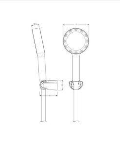 Bộ Sen Tay Hafele X-Jet 589.85.318 - 10 Bộ Sen Tay Hafele X-Jet 589.85.318 - 9