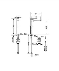 Vòi Hafele Lavabo Anista Cao (Zd) 589.02.152 - 10 Vòi Hafele Lavabo Anista Cao (Zd) 589.02.152 - 9