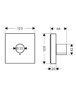 Van Đóng Mở Âm Tường Hafele 589.29.705 - 10 Van Đóng Mở Âm Tường Hafele 589.29.705 - 9