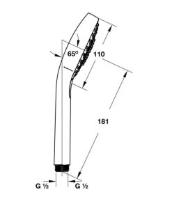 Bộ Sen Tay Hafele Croma Select S (Zd) 589.54.123 - 10 Bộ Sen Tay Hafele Croma Select S (Zd) 589.54.123 - 9