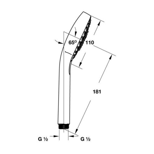 Bộ Sen Tay Hafele Croma Select E (Zd) 589.54.120 - 5