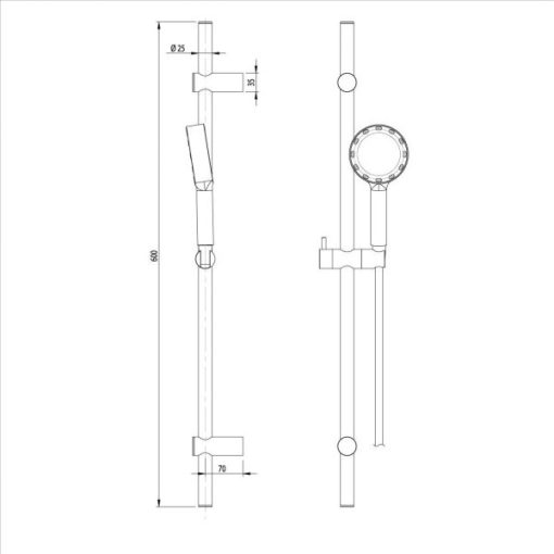 Bộ Sen Tay Kèm Thanh Trượt Hafele X-Jet 589.47.080 - 5
