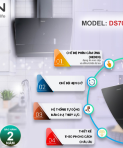 Máy hút mùi Dann DS700 Luxury - 15