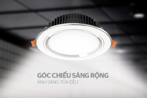 Downlight viền bạc 1 màu Sunhouse SHE-DL01-1/7w-VB - 9