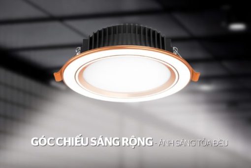Downlight viền vàng 1 màu Sunhouse SHE-DL02-1/9w-VV - 9