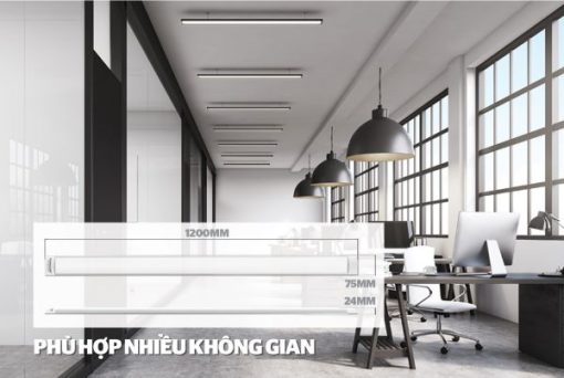 Đèn Led tuýp bán nguyệt Sunhouse Spec 40W SHE-TUBBN-40W-S - 9