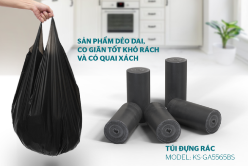 Túi đựng rác phân hủy sinh học SUNHOUSE KS-GA6578B - 9