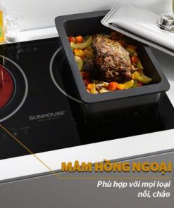 BẾP ĐÔI ĐIỆN TỪ HỒNG NGOẠI SUNHOUSE SHB9103MT - 26 BẾP ĐÔI ĐIỆN TỪ HỒNG NGOẠI SUNHOUSE SHB9103MT - 25