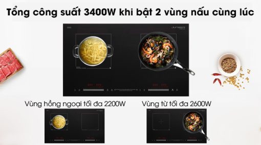 BẾP ĐIỆN TỪ HỒNG NGOẠI JUNGER MTD-18