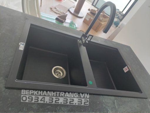 CHẬU ĐÁ MALLOCA NERO K-45040