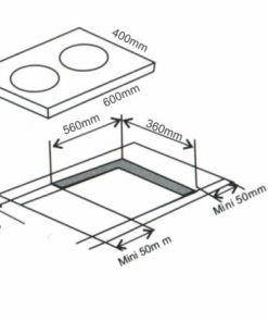 BẾP TỪ ĐÔI ARBER ABEI600 - 6 BẾP TỪ ĐÔI ARBER ABEI600 - 5