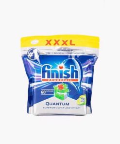 VIÊN RỬA BÁT FINISH QUANTUM 60 VIÊN HƯƠNG TÁO CHANH