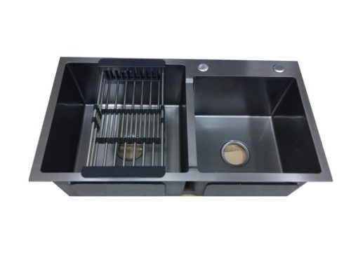 Chậu rửa chén bát Dann DA8245DL Nano - 1