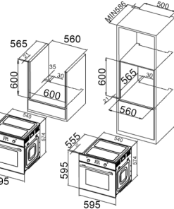 Lò nướng Dann DO-KT68B - 17