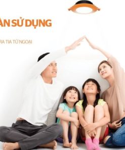 Downlight mặt cong vàng 1 màu Sunhouse SHE-DL05-1/7w-MCV - 23