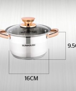 Nồi inox 5 đáy Sunhouse SHG24216 - 14 Nồi inox 5 đáy Sunhouse SHG24216 - 13