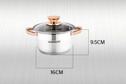 Nồi inox 5 đáy Sunhouse SHG24216 - 3