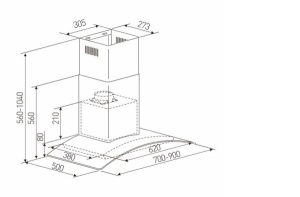 Máy hút mùi ARBER AB700B - 5