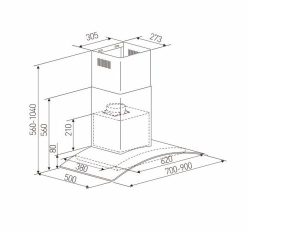 Máy hút mùi ARBER AB703SL - 5