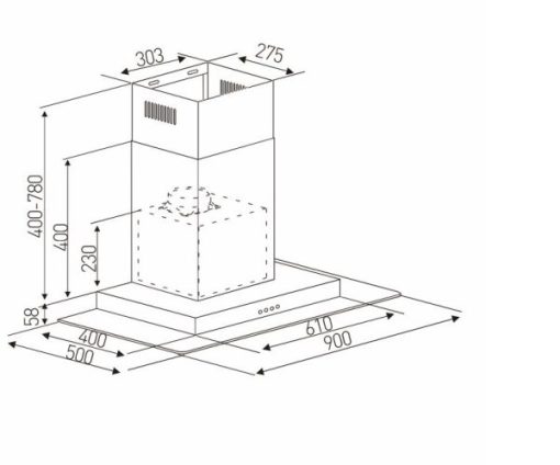 MÁY HÚT MÙI ARBER AB900U - 3