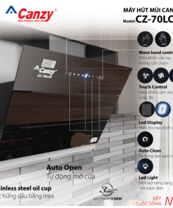 Máy Hút Mùi Canzy CZ 70LCD - 25 Máy Hút Mùi Canzy CZ 70LCD