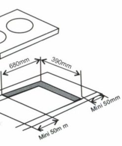 BẾP HỖN HỢP ARBER AB408B - 6 BẾP HỖN HỢP ARBER AB408B - 5