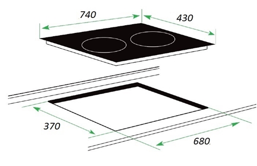 Bếp Từ KAFF KF-IH201II