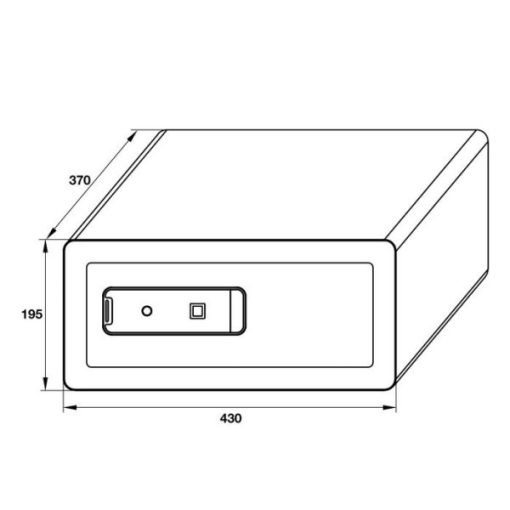 Két Sắt Hafele Sb-900 836.28.390 - 5