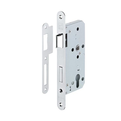 Thân Khóa Lưỡi Gà Chốt Chết 55/72, 316, Màu Inox Mờ Hafele 911.25.402 - 3