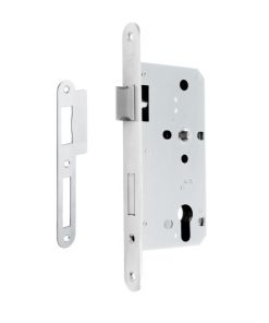 Thân Khóa Lưỡi Gà Và Chốt Chết E55/72A Thân Xám Hafele 911.02.799