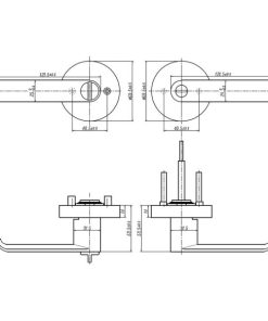 Khóa Tay Nắm Gạt Hafele 911.63.222 - 9