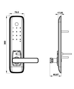 Khóa Điện Tử Hafele El7800-Tcs 912.05.763 - 18 Khóa Điện Tử Hafele El7800-Tcs 912.05.763 - 17