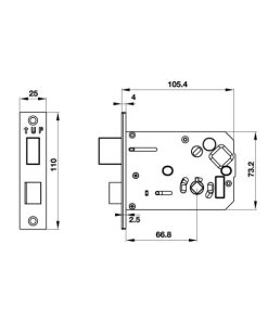 Khóa Điện Tử Hafele El7800-Tcs 912.05.763 - 22 Khóa Điện Tử Hafele El7800-Tcs 912.05.763 - 21