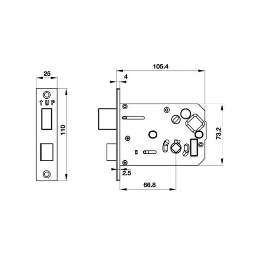Khóa Điện Tử Hafele El7800-Tcs 912.05.763 - 11